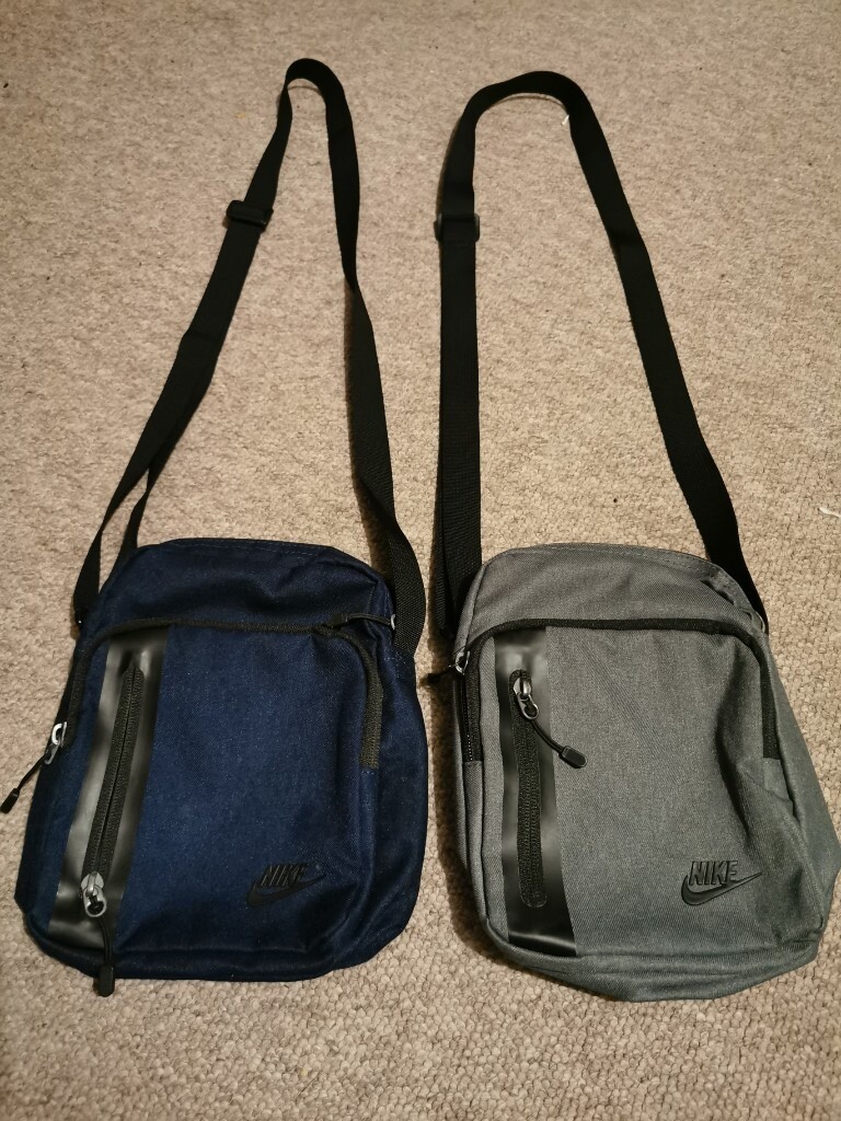nike man bag grey